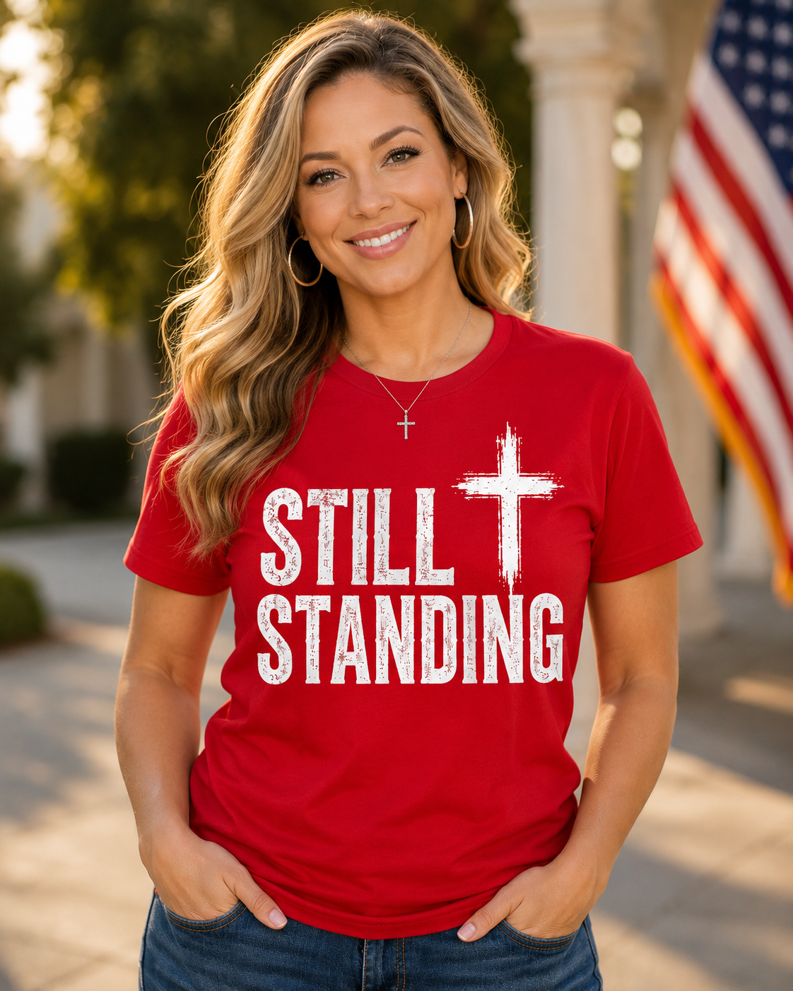 Still Standing Bundle Pack | Christian T-Shirt & Coffee Mug Gift Set