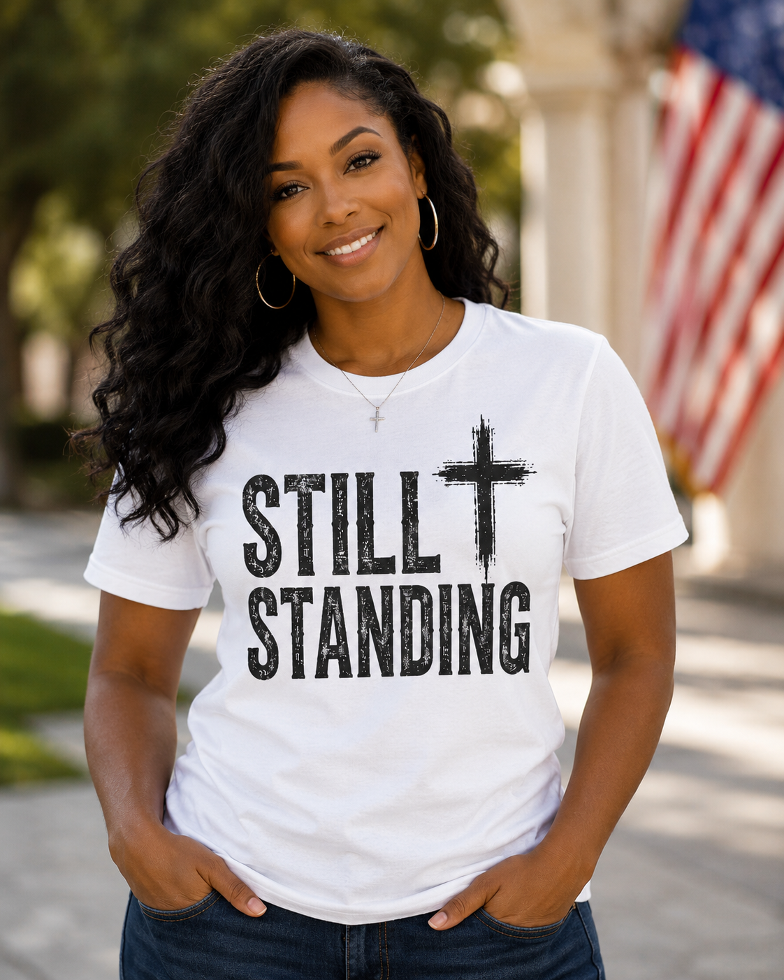 Still Standing Bundle Pack | Christian T-Shirt & Coffee Mug Gift Set