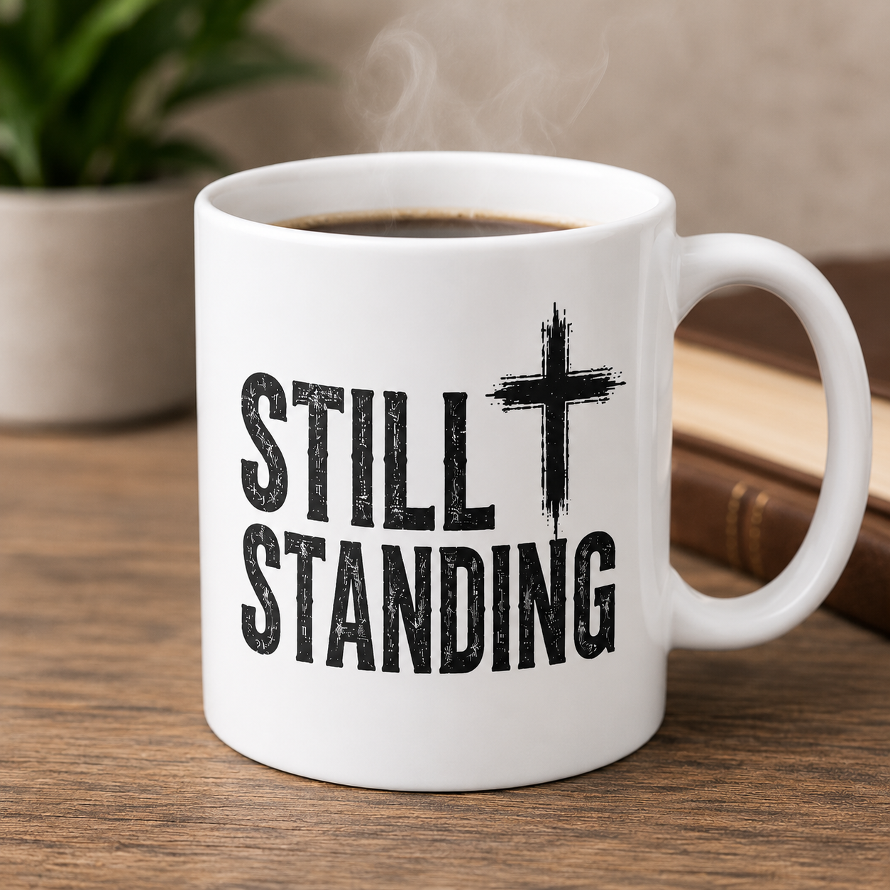 Still Standing Bundle Pack | Christian T-Shirt & Coffee Mug Gift Set