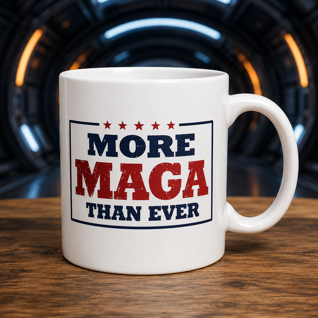 More MAGA Than Ever Bundle Pack | Patriotic T-Shirt & Coffee Mug Gift Set