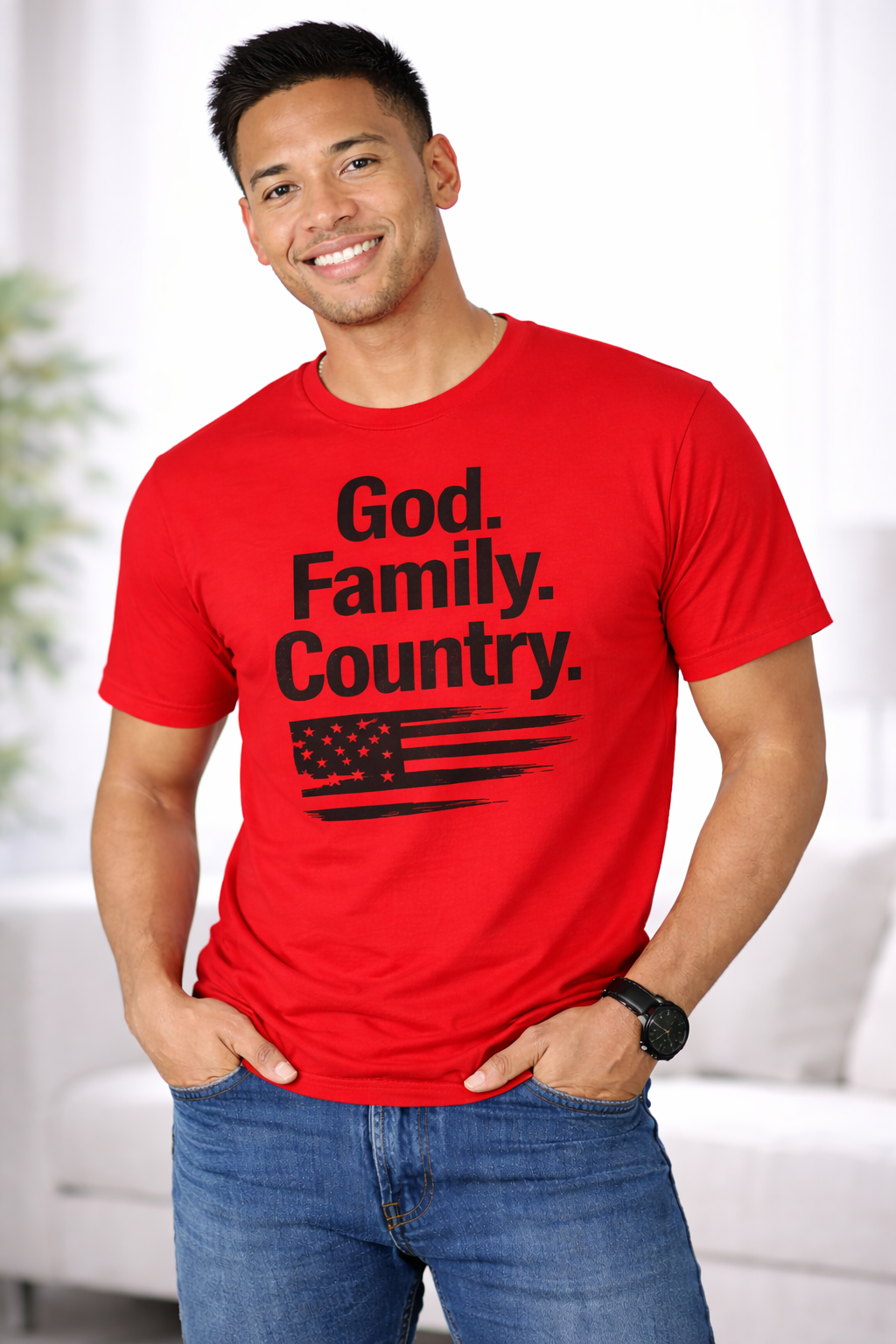 God, Family, Country T-Shirt (Best Seller)