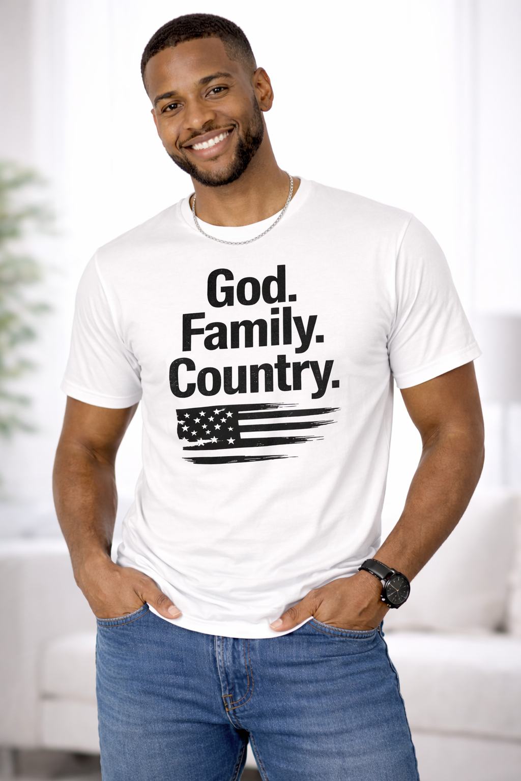 God, Family, Country T-Shirt (Best Seller)