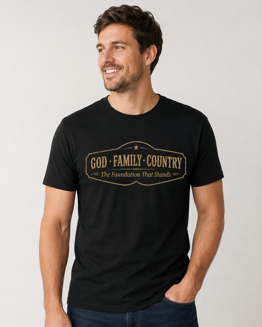 God, Family, Country T-Shirt (Best Seller)