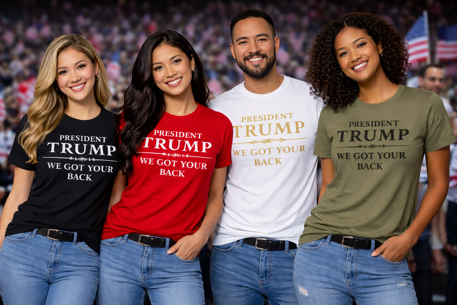 President Trump “We Got Your Back” T-Shirt