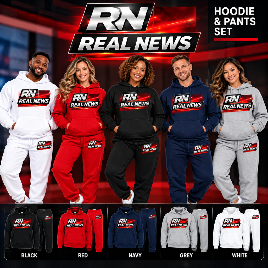 Real News Hoodie & Pants Set
