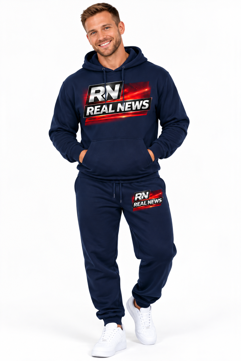 Real News Hoodie & Pants Set