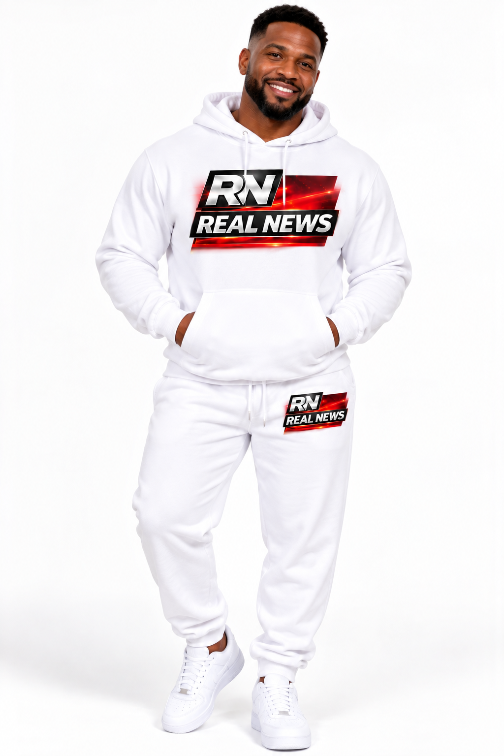 Real News Hoodie & Pants Set
