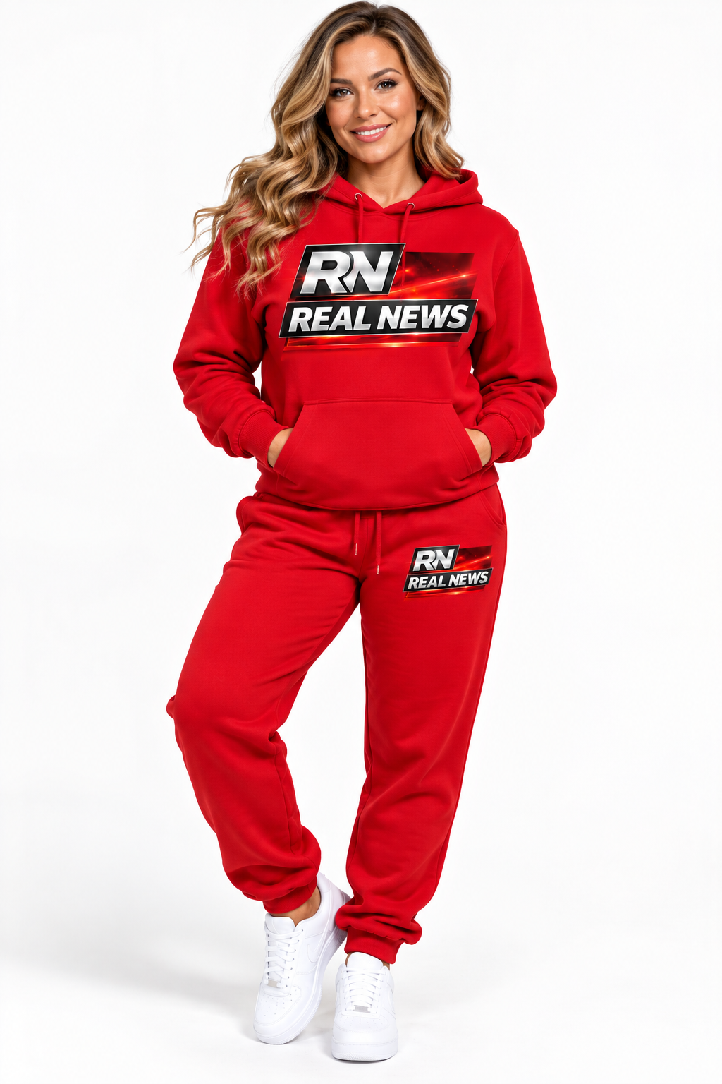 Real News Hoodie & Pants Set