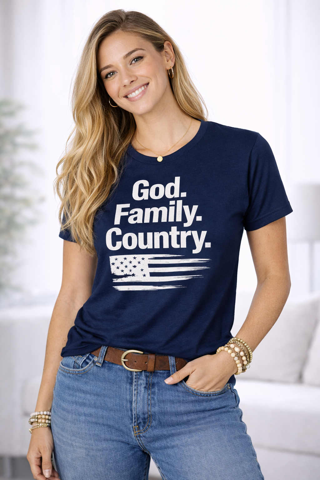 God, Family, Country T-Shirt (Best Seller)