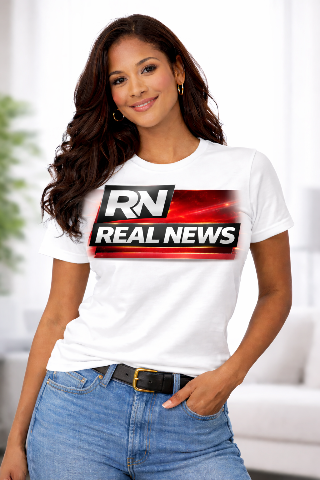 RN Real News T-Shirt | Stand Bold. Speak Truth. Wear It