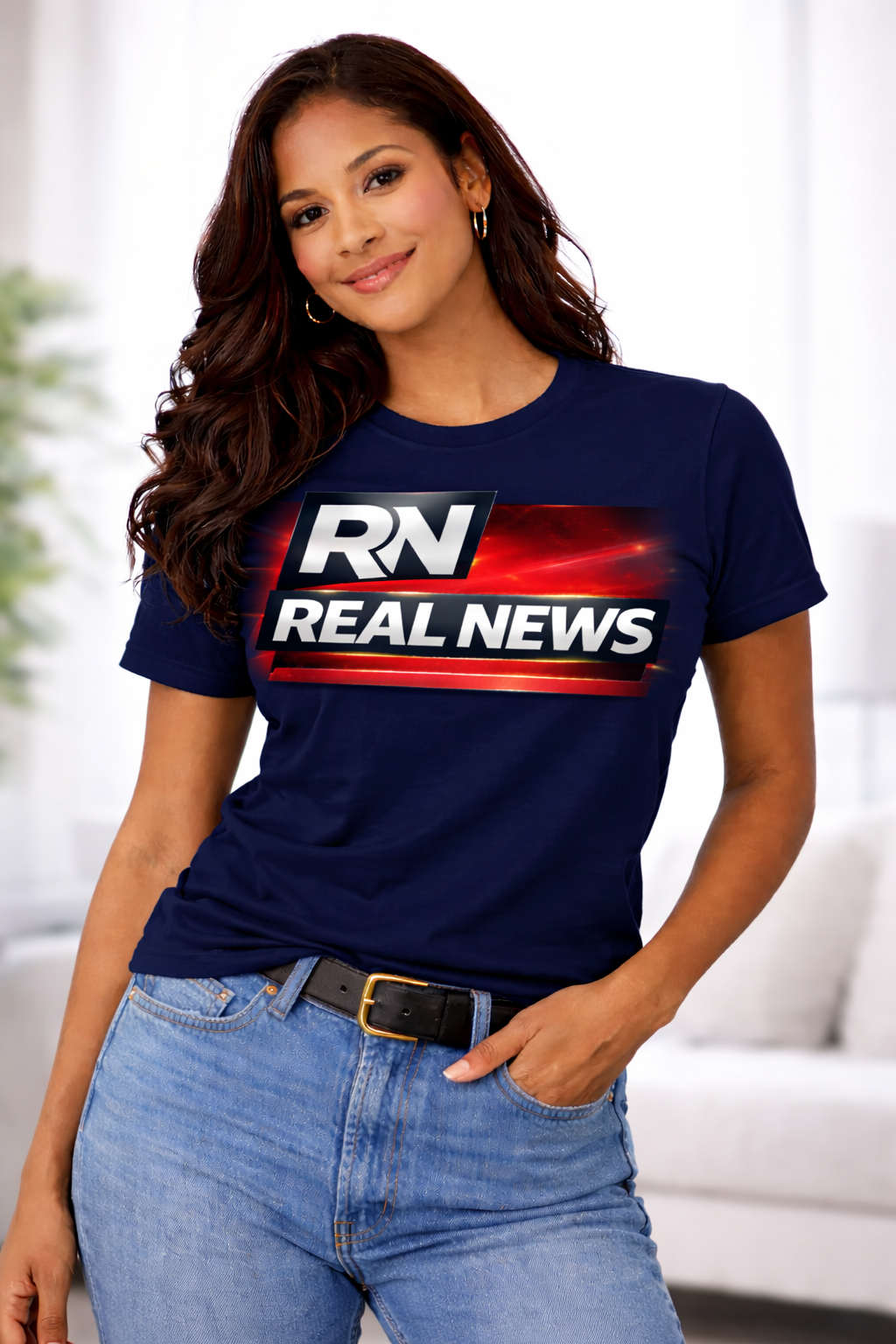 RN Real News T-Shirt | Stand Bold. Speak Truth. Wear It